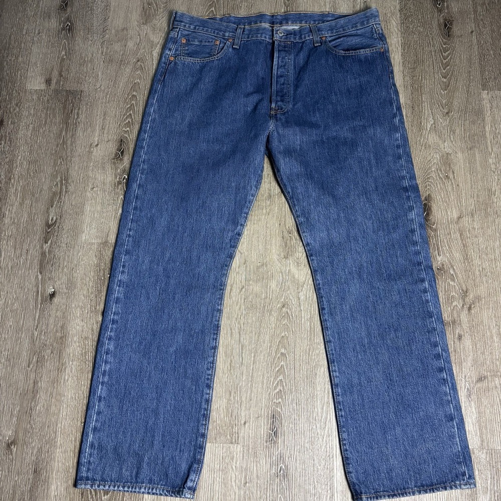 Levi's 501 XX Jeans‎ Mens 40x31 Blue Denim Pants Med Wash Button Fly Cotton